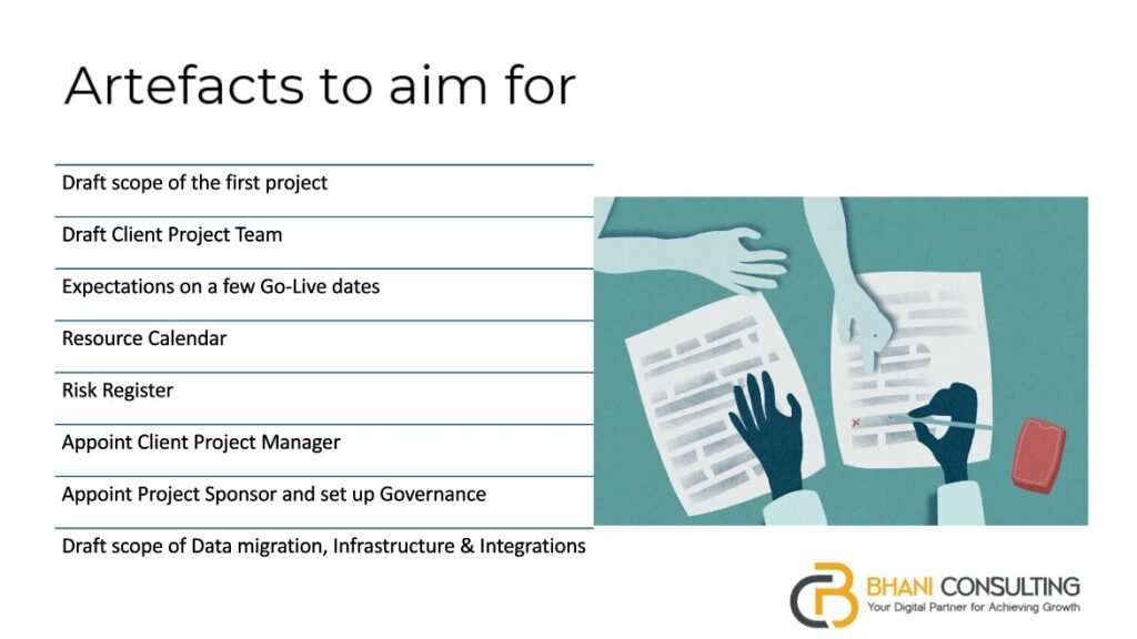 Artefacts to aim for